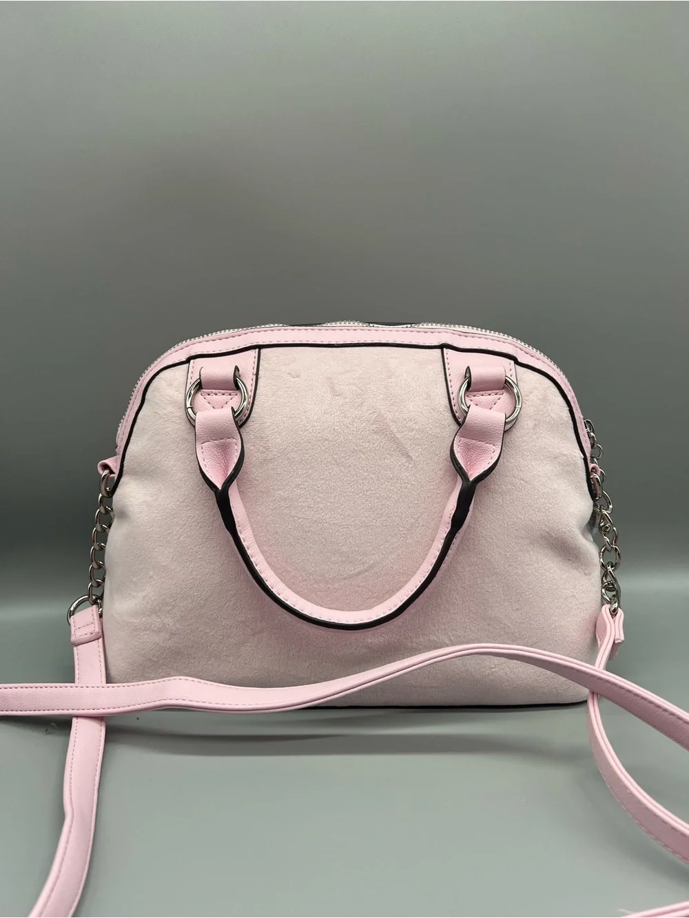 Juicy couture girlie royalty satchel purse